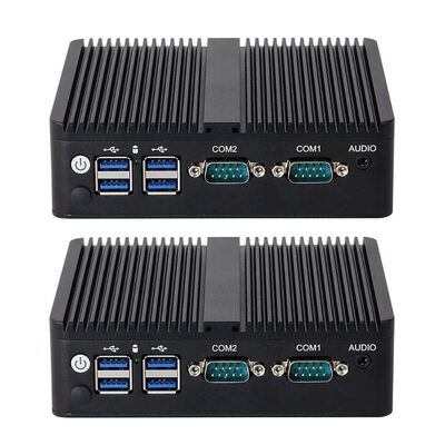 Buy Intel Celeron J6412 Industrial Mini PC 4 Core 4 Thread With Dual LAN Dual COM online manufacture