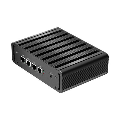 N100 Firewall Router Mini PC With Four 2.5Gbps LAN HDMI And DP For Home Office