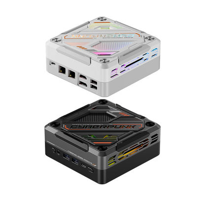 AMD Ryzen R7 7840HS Mini PC Dual LAN DDR5 64GB Gaming Mini PC With Light
