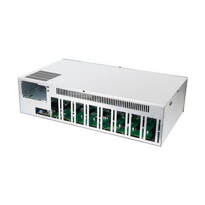 8 GPU Mining Rig Slot Mainframe With High Power Supply And Four Cooling Fan