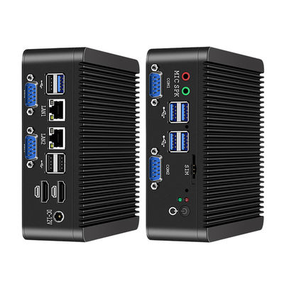 Intel Celeron J4125 Industrial PC With Dual LAN 4 COM DDR4 8GB And Linux