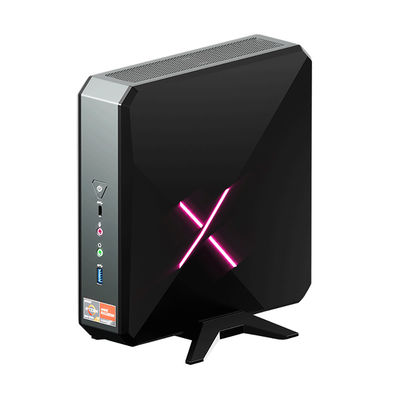 Fanless Ryzen R7 5800H Gaming Mini PC With DDR4 32G 3200MHz And Dual Ethernet