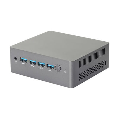 Celeron N5095 Plastic Intel Mini PC With Dual LAN DDR4 16G Dual Band WiFi And Fan