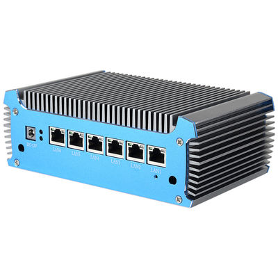 Intel Celeron 3865U Soft Router Mini PC With 6 RJ45 i211AT Gigabit LAN And DDR4 RAM