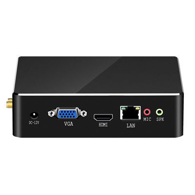 Intel Core I5 7200U Black Mini Computer With DDR3L 16GB RAM Single LAN For Office