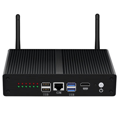 6LAN Software Firewall Mini PC Intel Pentium 4405U 2 Cores DDR3 RAM Fanless PC