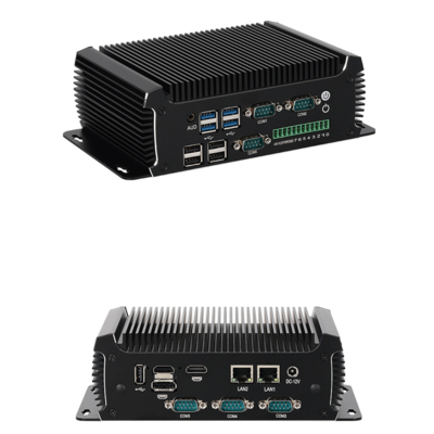 Intel N97 Mini PC Fanless Industrial PC 16 GB With 2 LAN 6 COM