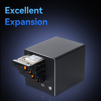 NAS Server N2940 Single Network Four-Bay Host Attached Storage Enclosure