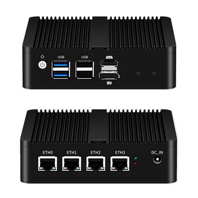 Celeron N5105 Processor With Four LAN and Dual COM 1HDMI 1DP Industrial Mini PC