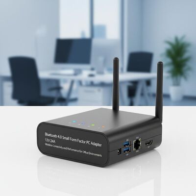 Bluetooth 40 Small Form Factor PC Offering Adaptor 12V 24A Wireless Connectivity and Performance for Office Environments