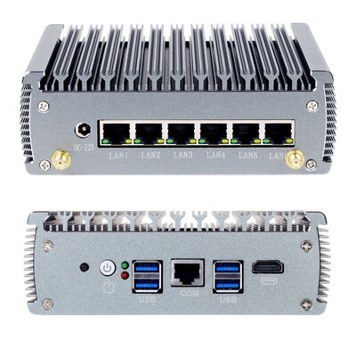 In-tel Core i5 1135G7 Processor 4 Cores 8 Threads Base Frequency 2.4GHz 6*In-tel i225 Network card Software Router Host Mini PC