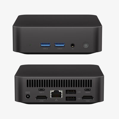 Intel N250 Processor Mini Pc With 1 Gigabit Ethernet Port 2 HD-MI 1 Type-C For Home Office And Gaming